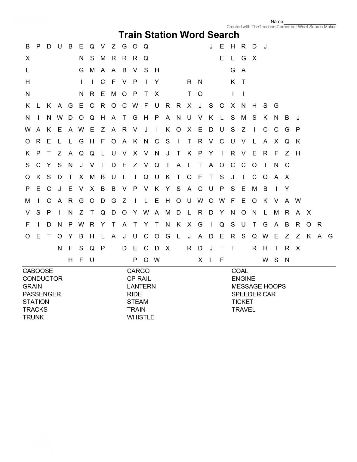 train-station-word-search-claresholm-museum